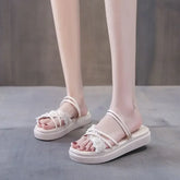 Lunivop Open Toe Platform New Breathable Fashion Ladies Shoes High Quality Asian Size on Offer Cheap Liquidation Korea Women's Sandals