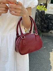 Lunivop Faionable Small Square Bag Women's Handbag Versatile Single oulder Crossbody Bowling Bag Handheld Bag Premium PU Leather