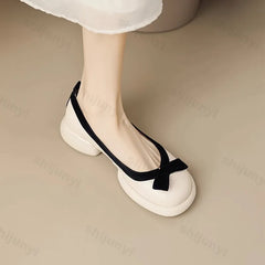 Lunivop Autumn New Women's Leather PU Platform Casual Shoes Ladies Gladiator Party Dress Shoes for Woman Shallow Roman Single Shoes