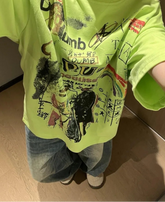 Lunivop Vintage T Shirts Women Loose Cartoon Printed Short Sleeve O Neck Tops Loose O Neck Female Summer Fashion Tshirt Casual