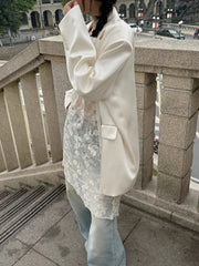 Lunivop Y2k All-match Lace V-neck Vest Dress for Women See Through Mesh Dresses 2025 Summer New Sleeveless Thin Vestidos De Mujer