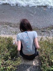 Lunivop Y2k Millenial Bow Hot Drill Half High Neck Sexy Slim Short Sleeve Shoulder T-Shirt Pure Wind Back Bow Three-Dimensional Decorati