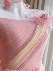 Lunivop Elegant 3D Floral Patchwork Sling Dress For Women Backless High Waist Mesh Luxury Evening Dresses New Clothing