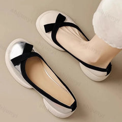 Lunivop Autumn New Women's Leather PU Platform Casual Shoes Ladies Gladiator Party Dress Shoes for Woman Shallow Roman Single Shoes