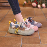 Lunivop Platform Casual Loafers for Women New Fashion Mixed Colors Soft-soled Women Shoes Comfortable Mesh Breathable Sport Shoes