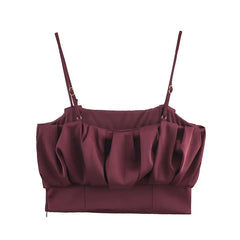 Lunivop Chic Fashion Lantern Mini Skirts Two Piece Sets For Women New Sling Crop Tops Women's Suits New Elegant Woman Outfits 