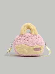 Lunivop Harajuku Aesthetic Pink Y2k Hand Bag Women Hot Girls Handle Chic Casual Crossbody Bags Female Sweet Cute Messenger Bag