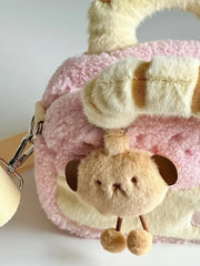 Lunivop Harajuku Aesthetic Pink Y2k Hand Bag Women Hot Girls Handle Chic Casual Crossbody Bags Female Sweet Cute Messenger Bag