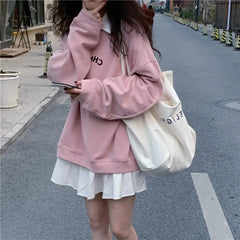Lunivop Spring Gentle Small Design Sense Unique irt Dr White A-Line Dr Commute Loose Waist Long Sve Collar