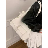 Lunivop Fashion Korean Tote Large Capacity Bags Sweet Spring Large Capacity Bag for Women New black bag tote bag