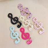 Lunivop Musical Note Polka Dot Striped Hairpins Korean Fashion Bangs Side Clips Lovely Daily Hair Accessories for Women Hair Barrettes