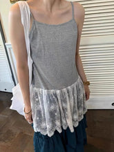 Lunivop Korean Fashion Sweet Lace Patchwork Tank Top 2025 Summer New Camisole Vest for Women Y2k Sexy Slim Fit Black Tops Mujer