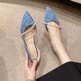 Lunivop Fashion Pearl Women's Shoes New Pointed Casual Shoes for Women Korean Style Fashion Shallow Flat Shoes Female Zapatos De Mujer