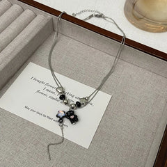 Lunivop Love Bear Star Tassel Necklace