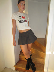 Lunivop 2000S Gothic Print T-shirt Aesthetic Y2K Grunge E-girl Crop Tops Short Sleeve Tees Harajuku Streetwear Women Graphic Top Summer