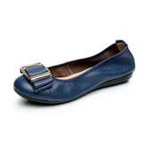 Lunivop New Summer Women cutouts Genuine Shoes Comfortable Buckle Flats Nurse Casual Handmade ballet flats