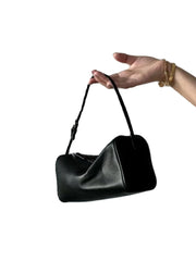 Lunivop Bla Suede Crossbody Bag Women's 2025 New mat High-End Feeling Pen Holder Bag Single oulder Underarm Bag