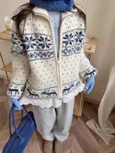 Lunivop Vintage Korean Style Women Sweaters Zipper Knitted Cardigan Casual Retro Jumpers Harajuku Fashion Long Sleeve Knitwear