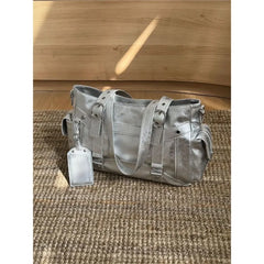 Lunivop Sweet Cool Hot Girl Underarm Bag Ladies Leather Square Large Capacity Tote Bag Women Harajuku Luxe Crossbody Bag Y2k