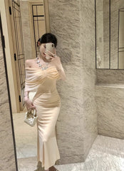 Lunivop Woman Dress V Neck Mesh Patchwork Summer Fashion French Style Elegant Party Dresses Female Temperament Sexy Ladies