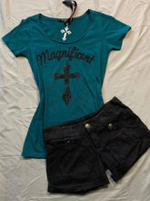 Lunivop Y2k Gothic Cross Letter Print Women T-Shirts Short Sleeve American Retro Tees Slim Subculture Punk Streetwear Summer