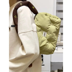 Lunivop Harajuku Cute Pillow Y2k Bags Women New Autumn Winter Soft Chic Casual Handbag Ladies Vintage Shoulder Bags Aesthetic