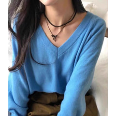 Lunivop New Light Luxury Necklace Butterfly Knot Pendant Women Handmade Beads High Quality Personalized Design Dark Style Stacked Neck