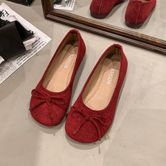 Lunivop Autumn Women Flat Shoes Fashion Candy Color Ladies Casual Ballerinas Shoes Round Toe Shallow Casual Slip on Blate Shoe New Woman