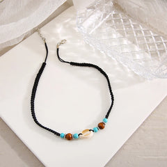 Lunivop New Trendy Simple Shell Conch Pendant Necklace for Women Niche Design Elegant Beach Party Jewelry Girlfriend Gifts