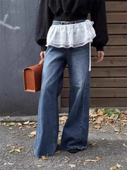 Lunivop Y2K E-Girl Sexy V-Neck Long Sleeve Slim Fit T-Shirt Femme Early Autumn Solid Color Fairycore Streetwear 2000S Tees