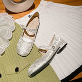 Lunivop High Quality Fashion Round Toe Soft Mary Jane Shoes for Women New Print Casual Shoes Ladies Low Heel Flats Zapatos De Mujer