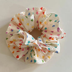Lunivop 1Pc Rainbow Love Bubble Large Hair Circle Color Headband Summer Juice Color Small Barbarian Waist Sweet Pills Hair Rope