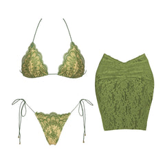 Lunivop Shiny Diamond Bikini Set Sexy Women Swimsuit Push Up Swimwear Female Biquini Halter Bathing Suit Wine Red Bodysuit Beachwear