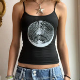 Lunivop Aesthetic Clothes Female Crop Top Women 2000s Emo Y2k Style Grunge Print Sleeveless Sexy Tank Top For Women Knit Vest Streetwear