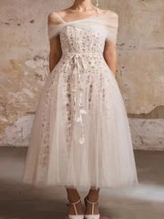 Lunivop Fashion Solid Color Lace Dress Women's Strapless Hollow Out A Line Dresses 2025 Summer New Tide