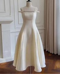 Lunivop Solid Minimalist Long Dresses For Women Slash Collar High Waist Sleeveless Elegant Dress Female Summer 2025 New