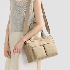 Lunivop Original Canvas Bag, Shoulder Bag, Crossbody Bag, Women's Handbag, Briefcase, Business Commuter Ol Style, Work, College Student Bag, Shopping, Phone Bag, Coin Purse