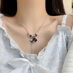 Lunivop Love Bear Star Tassel Necklace