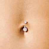 Lunivop Maternity Pregnancy Elastic Transparent Plastic Navel Ring, 10/12/14/16/18/22/25/32/35/38mm