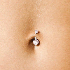Lunivop Maternity Pregnancy Elastic Transparent Plastic Navel Ring, 10/12/14/16/18/22/25/32/35/38mm