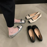 Lunivop New Luxury Women Ballet Shoes Fashion Shallow Slip on Ladies Elegant Soft Sole Flats Ladies Bowknot Mary Jane Shoes Zapatos