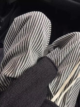 Lunivop Streetwear Vertical Stripe Pants Women Spring Y2k Aesthetic Drawstring Casual Trousers High Waist Harajuku Vintage Pantalones