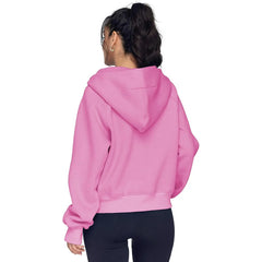 Lunivop Sweatshirts Cropped Hoodies Fleece Womens Quarter Zip Up Pullover Sweaters Fall Outfits Winter Clothes