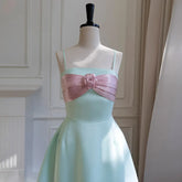 Lunivop Fashion Patchwork Dress Women's Strapless Suspender Waist Cinching Slimming Dresses 2025 Summer New Tide