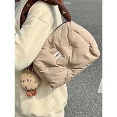 Lunivop Harajuku Cute Pillow Y2k Bags Women New Autumn Winter Soft Chic Casual Handbag Ladies Vintage Shoulder Bags Aesthetic