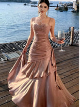 Lunivop Elegant Ruffles Party Dress for Women Sexy Spaghetti Strap Sleeveless Princess Evening Dresses Summer Holiday Beach Vestidos New