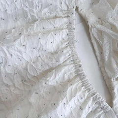 Lunivop New Elegant Temperament 3D Jacquard Lace Dress Socialite Style Irregular Suspender Strapless Long Dresses