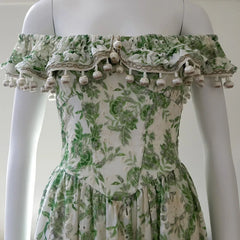 Lunivop Fashion Lotus Leaf Edge Dress Women's Square Collar Flying Sleeve Slim Dresses 2025 Summer New Tide