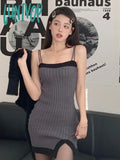 Lunivop 2024 Spring Y2K Two Peices Set Sexy Elegant Long Sleeve Sweater Pullovers + Women Knitted