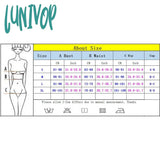 Lunivop 3 Pieces Bikini Sexy Women Swimsuits Female Swimwear Floral Sets Swimming Suits Outfits